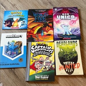 Collection of Graphic Novels and Guides Kids Book